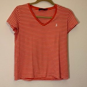 Polo Ralph Lauren V-neck Striped Shirt